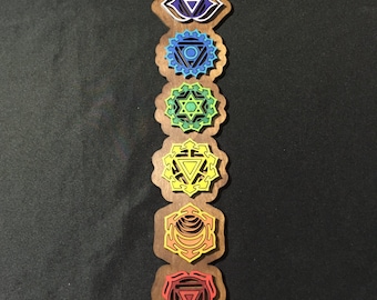 Chakra Wall Art, Chakra Wooden Art, Chakra Wall Hanging, Chakra Art, Chakra Decoration, Chakra Wall Decor, Kundalini Yoga