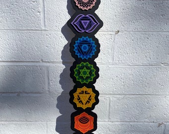 Chakra Wall Art, Chakra Wooden Art, Chakra Wall Hanging, Chakra Art, Chakra Decoration, Chakra Wall Decor, Kundalini Yoga