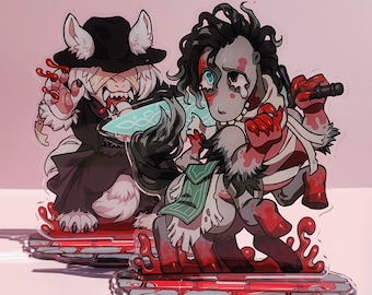 Gascoigne and Ludwig 5 inch Standees (Bloodborne inspired)