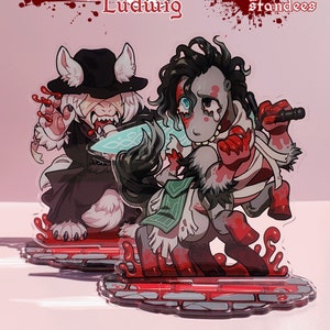 Gascoigne and Ludwig 5 inch Standees (Bloodborne inspired)