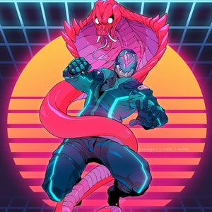 Soldier 76 5x7 Holographic Print
