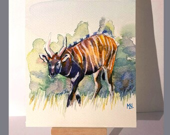 Original antelope painting