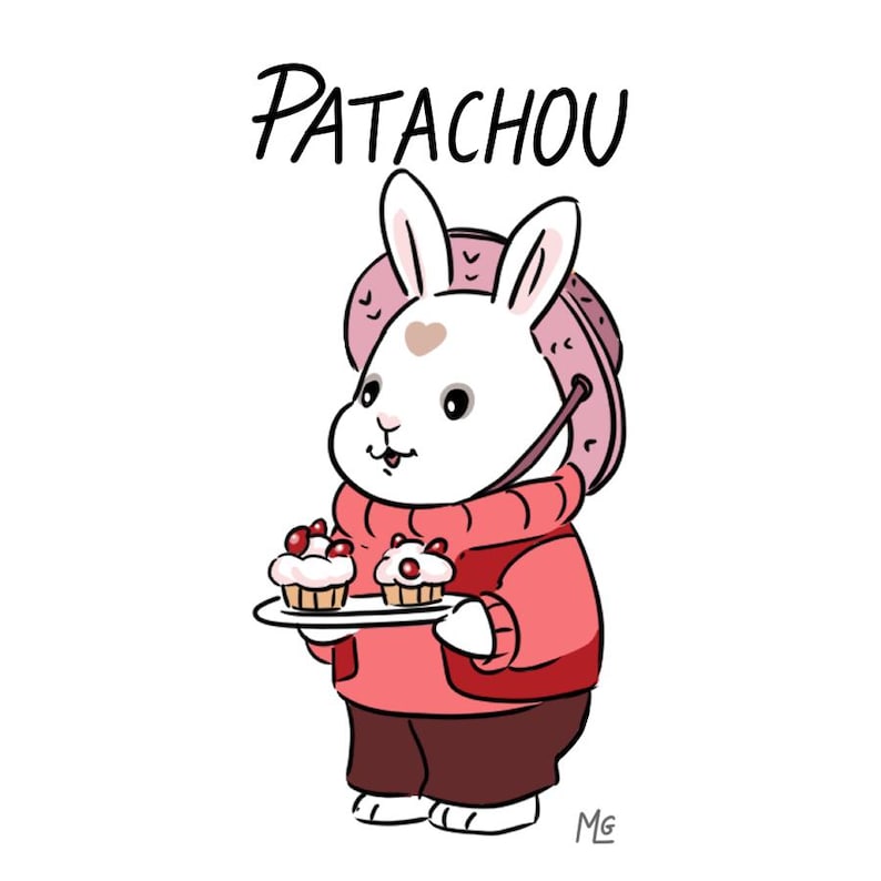 Retrato de animal al estilo de Sylvanian Families. imagen 2