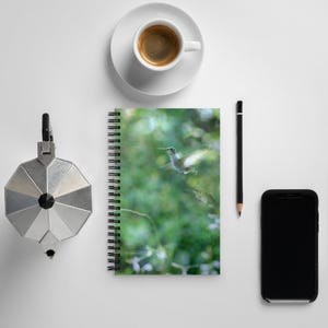 Humming Bird Spiral Notebook, Gifts for women, Humming Bird Lovers, Journals, Birthday Gifts for Her