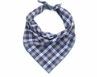 Aspen Plaid Dog Bandana - Tie On Dog Bandana