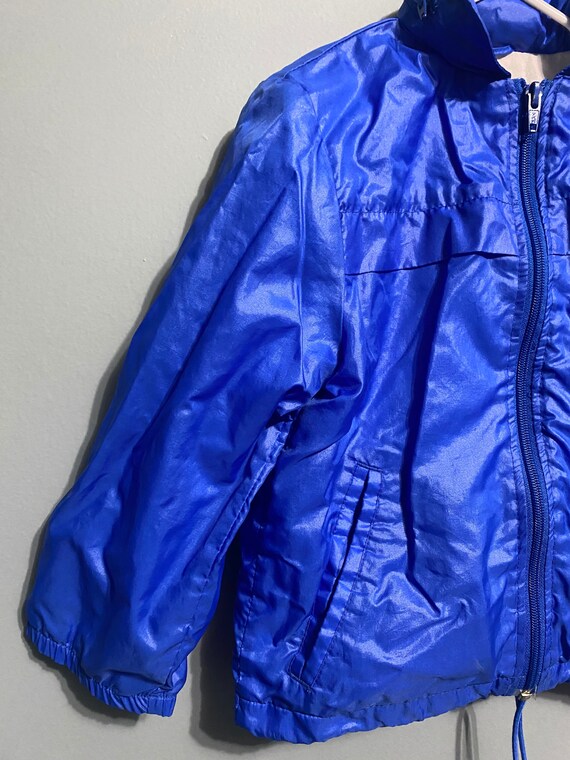 80s vintage jacket bright blue London Fog windbre… - image 3