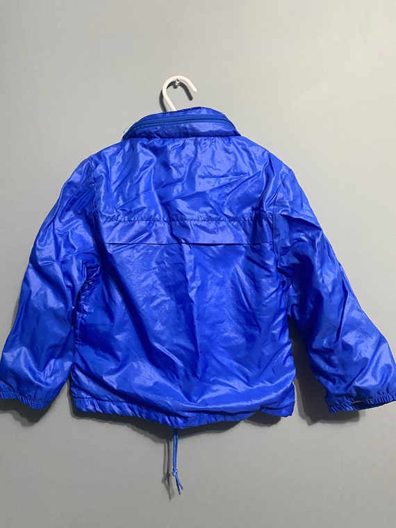 80s vintage jacket bright blue London Fog windbre… - image 5