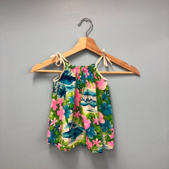 retro hawaiian dress