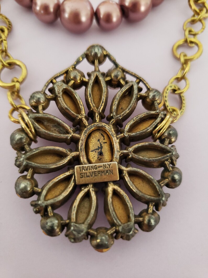 Rare Irving Silverman necklace vintage