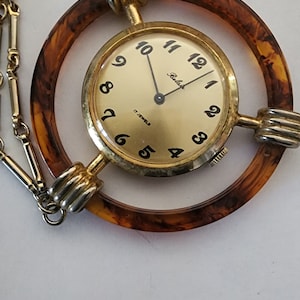 Vintage, Belair watch, 17 jewels,  pendant, necklace