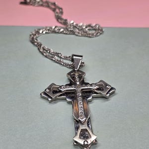 Vintage Silver Cross - Etsy