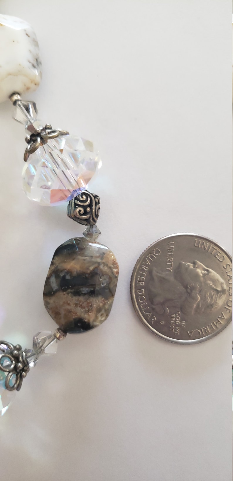 Tres Jolie crystal swarovsk necklace