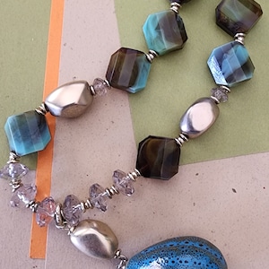 Vintae, Chico, chunky beaded, necklace