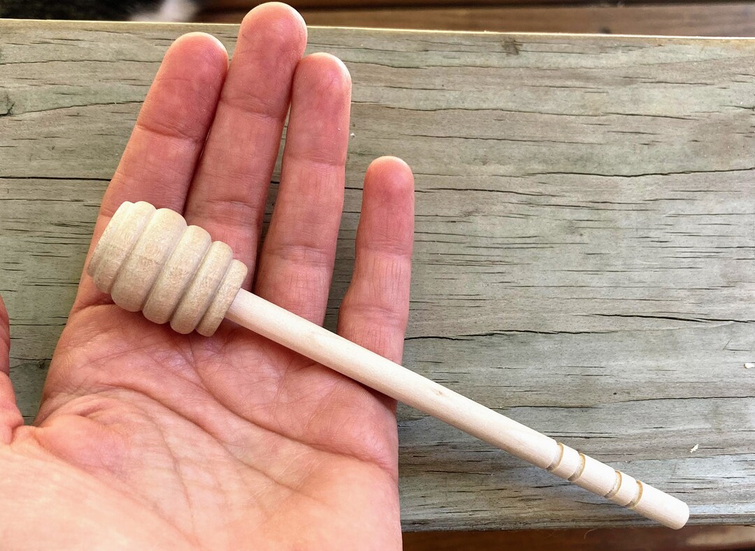 Honey Dipper Wooden Honey Dipper Wood Dipper Etsy