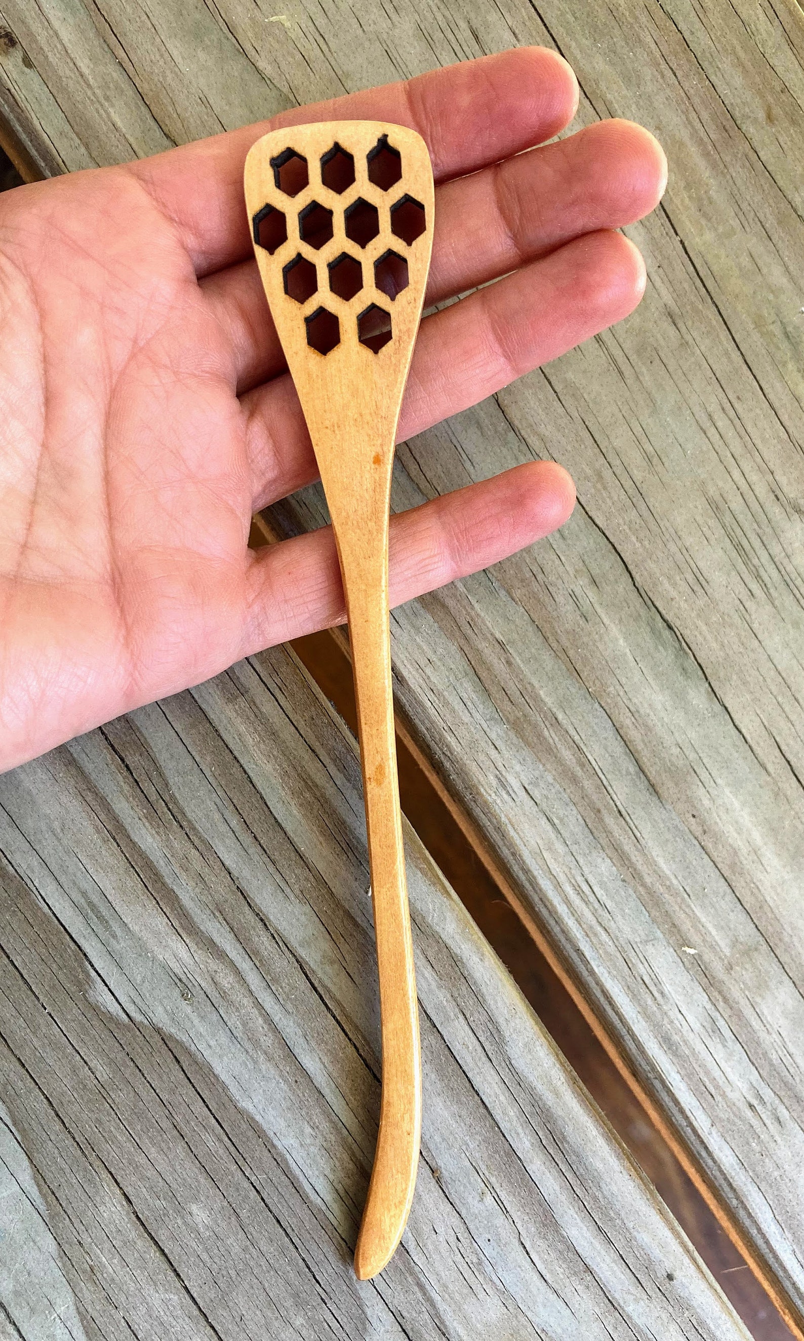 10 honey dippers with pattern wooden honey dipper Etsy