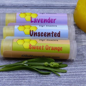 One Beeswax lip balm. Non toxic, organic, handmade in small batches from natural oils and body butters chapstick image 4