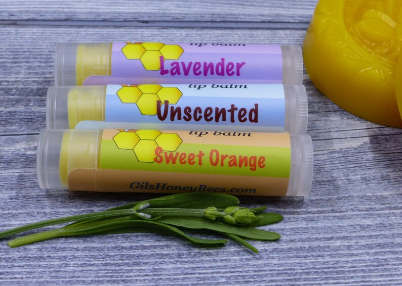 One Beeswax lip balm. Non toxic, organic, handmade in small batches from natural oils and body butters chapstick image 4