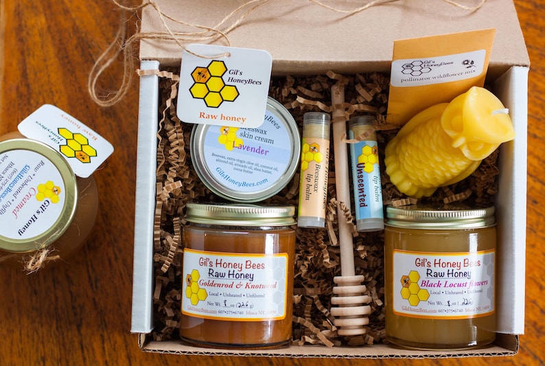 raw honey gift box