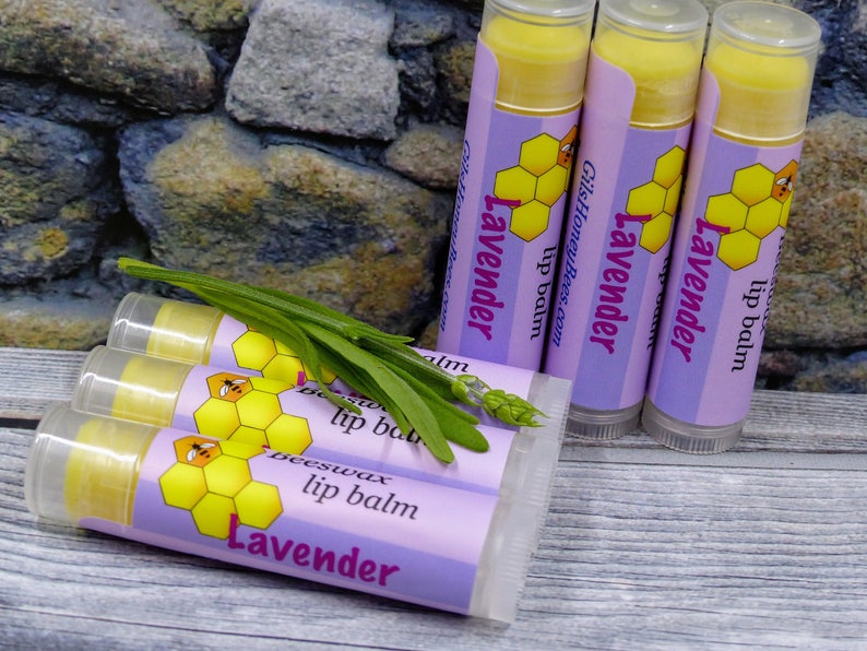 One Beeswax lip balm. Non toxic, organic, handmade in small batches from natural oils and body butters chapstick image 6