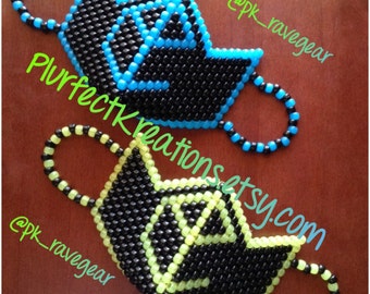 Yellow Claw Kandi Mask (Surgical or Subzero)(available in glow in the dark)