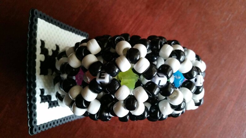 Mellogang Marshmello 3D Kandi Cuff image 4