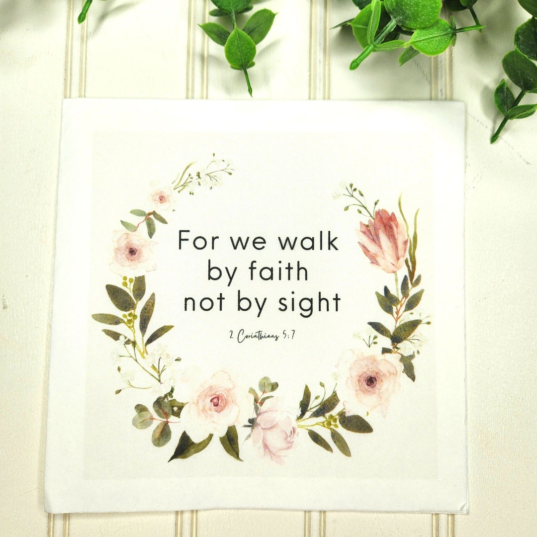 2 Corinthians 57 Bible Verse Napkins Scripture Napkins Etsy