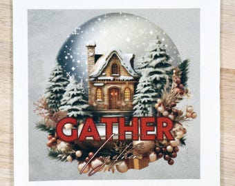 Gather Together Matthäus 18:20 Christliche Papier Decoupage Servietten