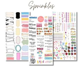 Schrift Rub Ons | Rub-On Transfer | Bibel Vers Transfers | Blumen Rub Ons | Abziehbilder für das Handwerk