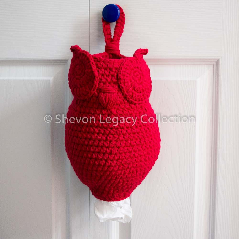 Crochet Pattern owl Plastic Grocery Bag Holder plastic Bag Holder Crochet Organizer spare Bag Dispenser Etsy Canada