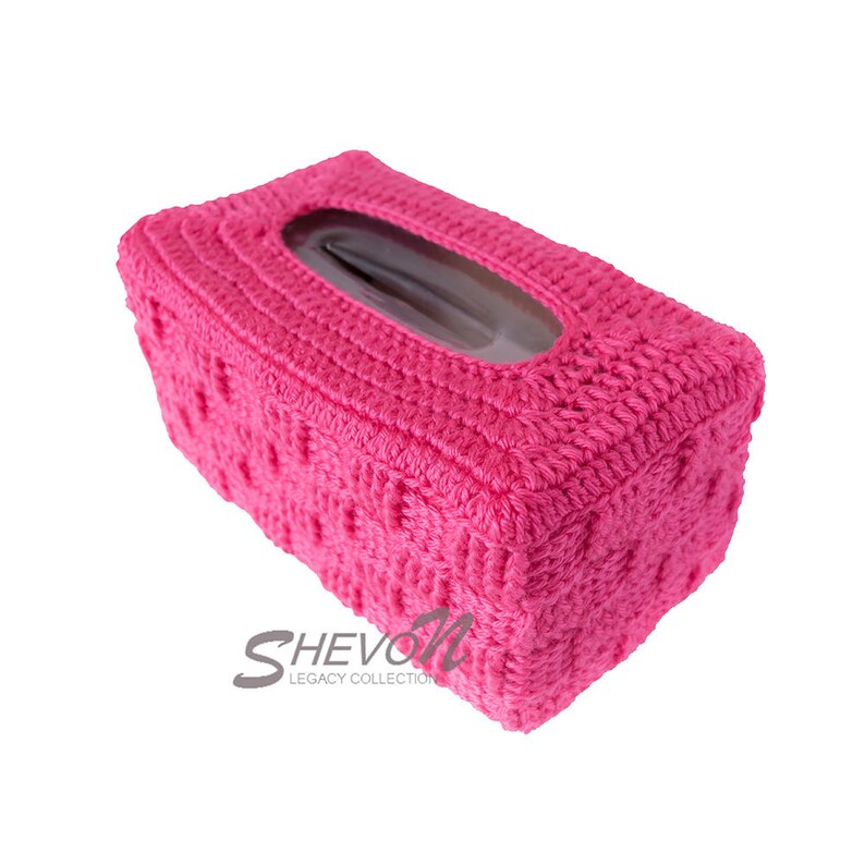 Crochet PatternRectangular Tissue Box Cover In Two sizes Etsy