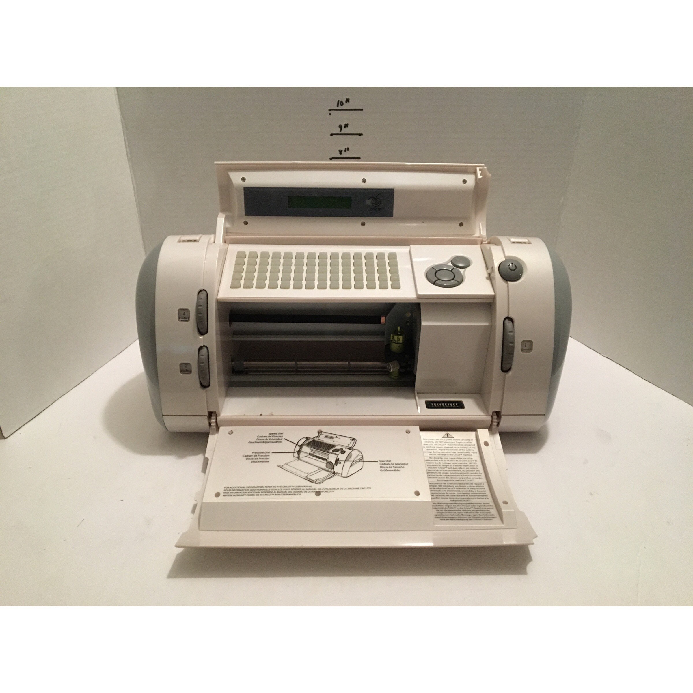 Cricut Personal Electronic Die Cutting Machine CRV001 For Parts Or