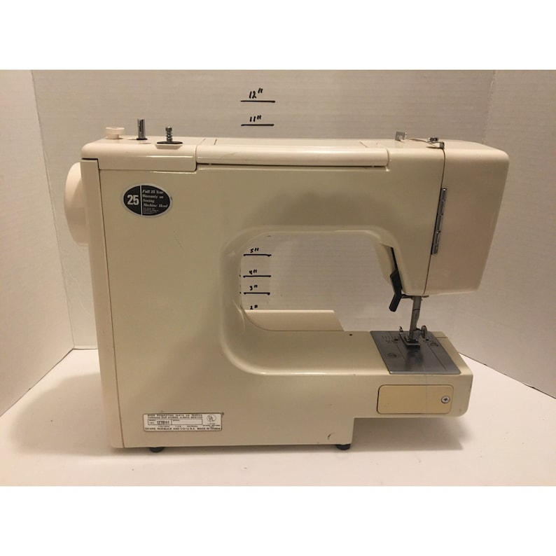 Kenmore 12 Stitch Sewing Machine Model 385.1278191 & Foot Petal Etsy
