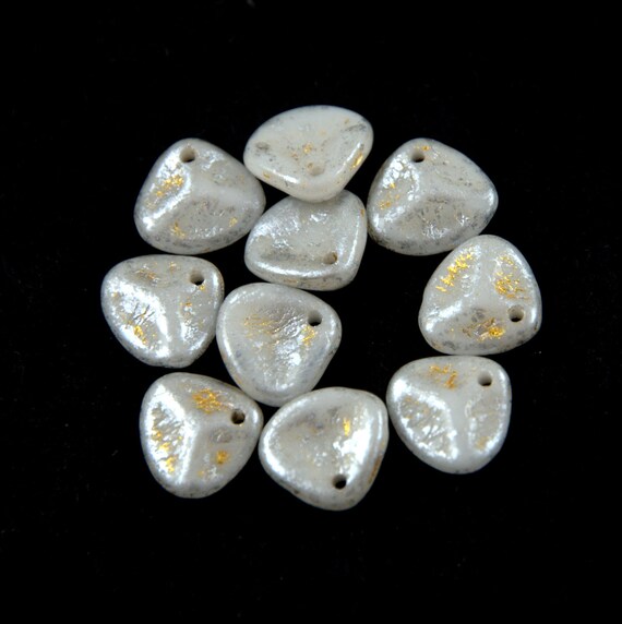 Rose Petals silber metallic 7x8mm 10g