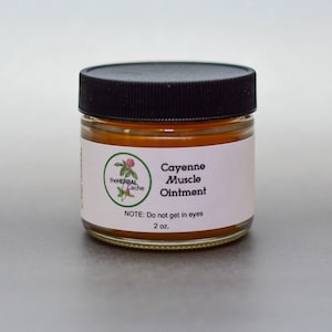 Cayenne Muscle Ointment  2oz | balm | salve | herbal | natural