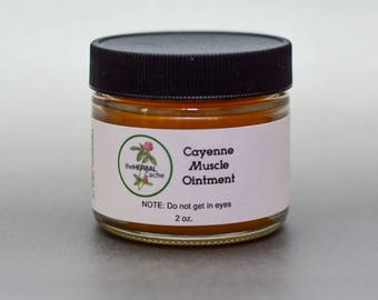 Cayenne Muscle Ointment  2oz | balm | salve | herbal | natural