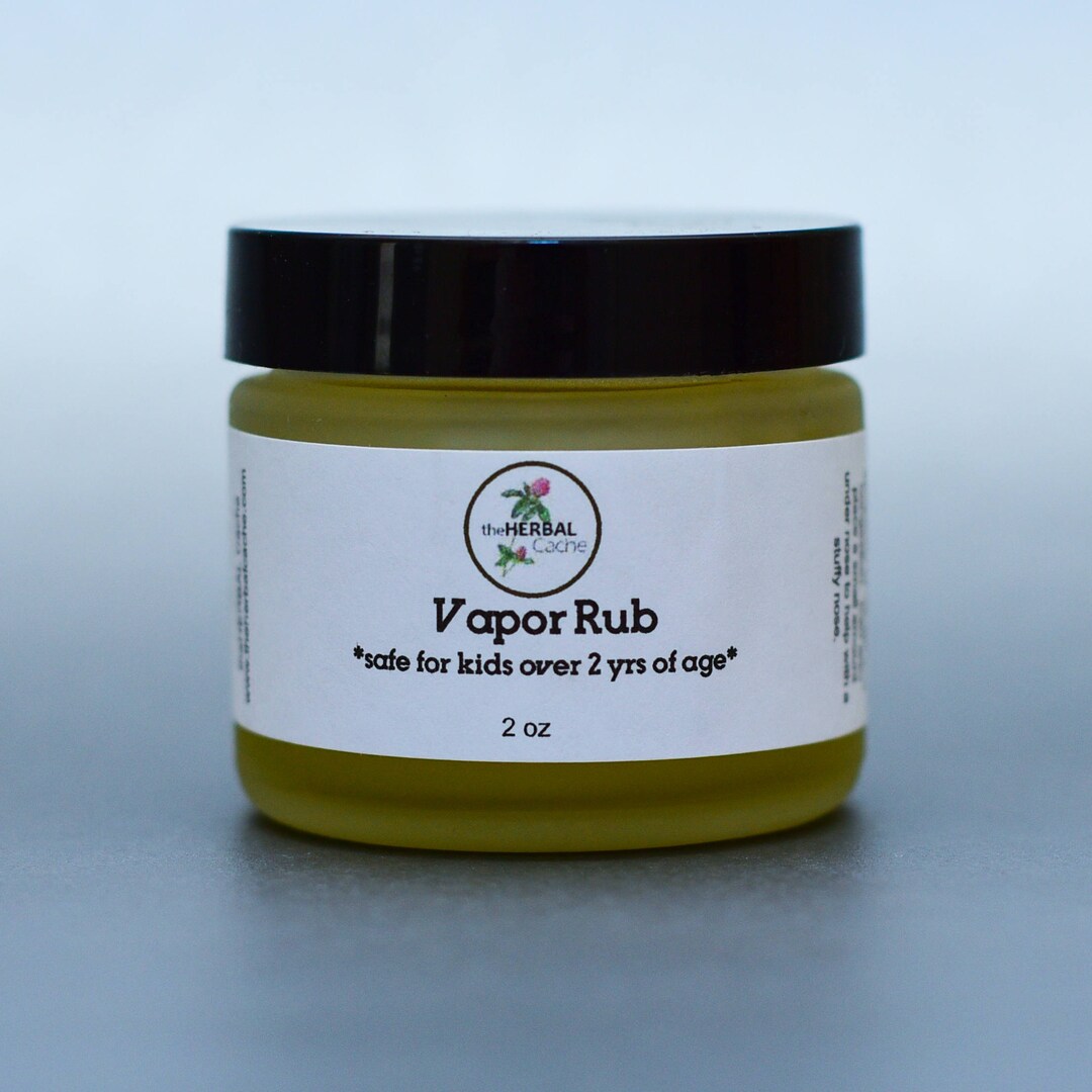 Vapor Rub Essential Oils Health Herbal Natural Etsy