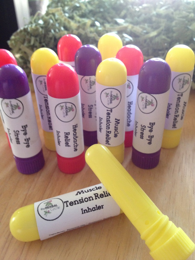 Inhaler for Body Relief With Essential Oils - Etsy