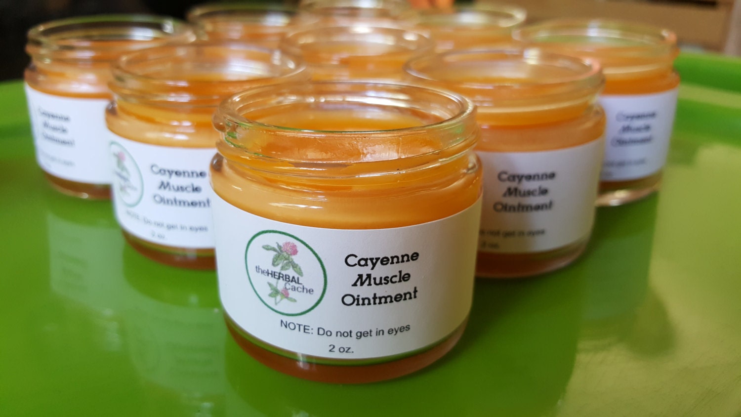Cayenne Muscle Ointment 2oz Balm Salve Herbal Natural Etsy