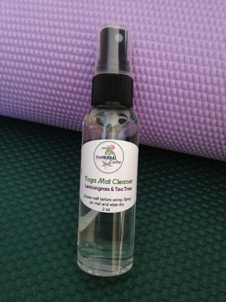 Yoga Mat Cleaner Natural Cleaner with Wipe Cloth image 4