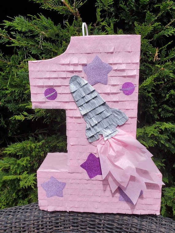 Out of Space Number pinata 23" x 14"