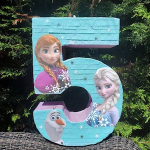 Princess  Number pinata (custom Character)