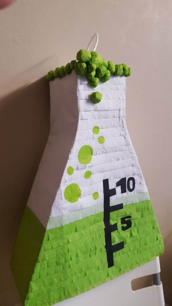 Science Beaker pinata (custom colors)