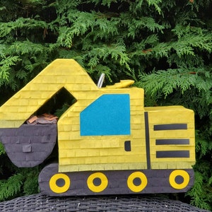 Excavator pinata 14&quot; x 23&quot;