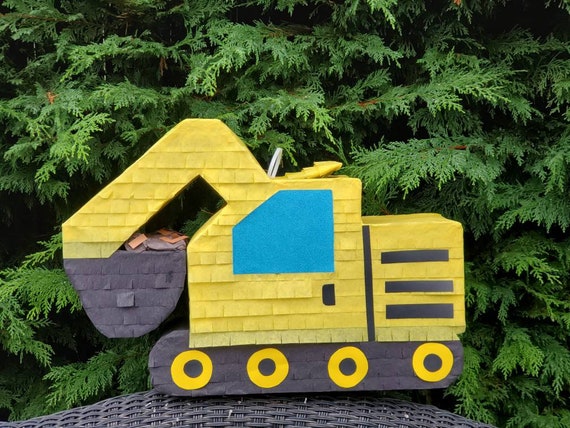 Excavator pinata 14" x 23"