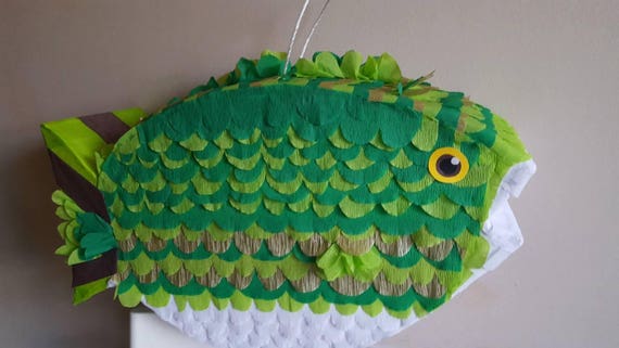 Bass fish pinata