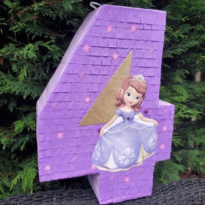 Princess  Number pinata (custom Character)