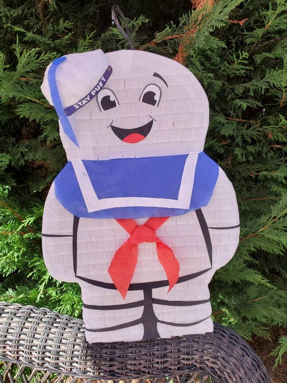 Ghostbuster/ marshmallow man pinata 23" x 14"