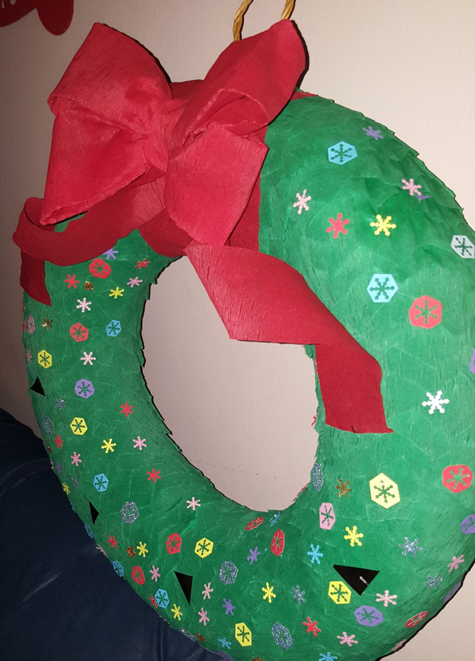 Christmas Wreath Pinatas Christmas Wreath Pinatas