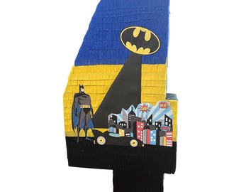 Custom Number pinata/ Your choice of superhero or Villain and number