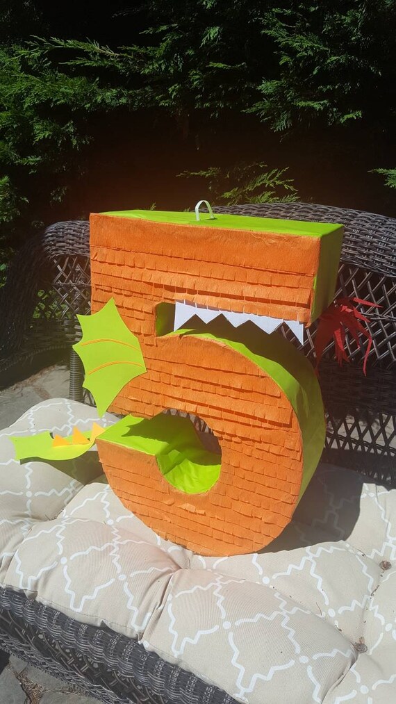 Dragon Number pinata